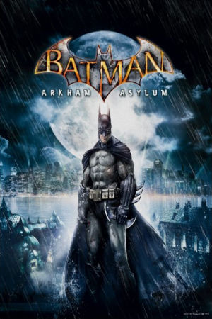 batman arkham asylum clean cover art